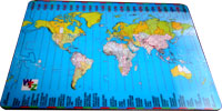 WorldTimeZone 3D MousePad