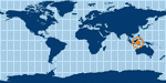 Location of Samarinda,Indonesia