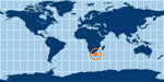 Location of Sasolburg,South Africa