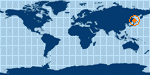 Location of Hakodate,Japan