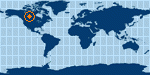 Location of Coronation,Canada